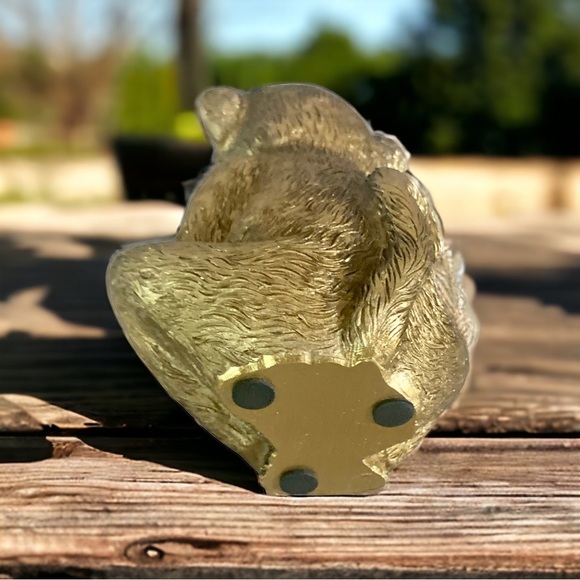 🚩SOLD🚩 Speak No Evil - Golden Tone Resin Monkey 5.5” Tall - Picture 7 of 8